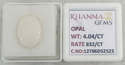 4.40/CT Natural FIRE OPAL with Govt. Lab Certificate - 12786D52523